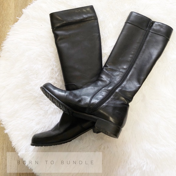 Stuart Weitzman Shoes - •Stuart Weitzman• Leather Halfway Boots
